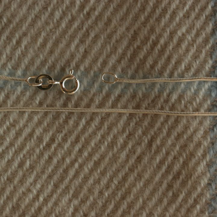 Delicate Silver Snake Chain 16 Inches with lobster catch